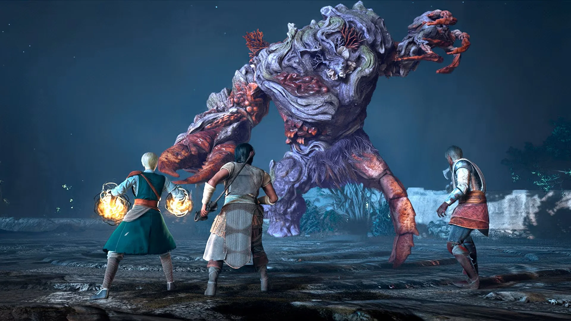 GreedFall: The Dying World screenshot of a battle