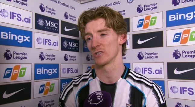 Anthony Gordon blasts ‘nonsense’ claims from Alan Shearer and Wayne Rooney after Newcastle beat Chelsea