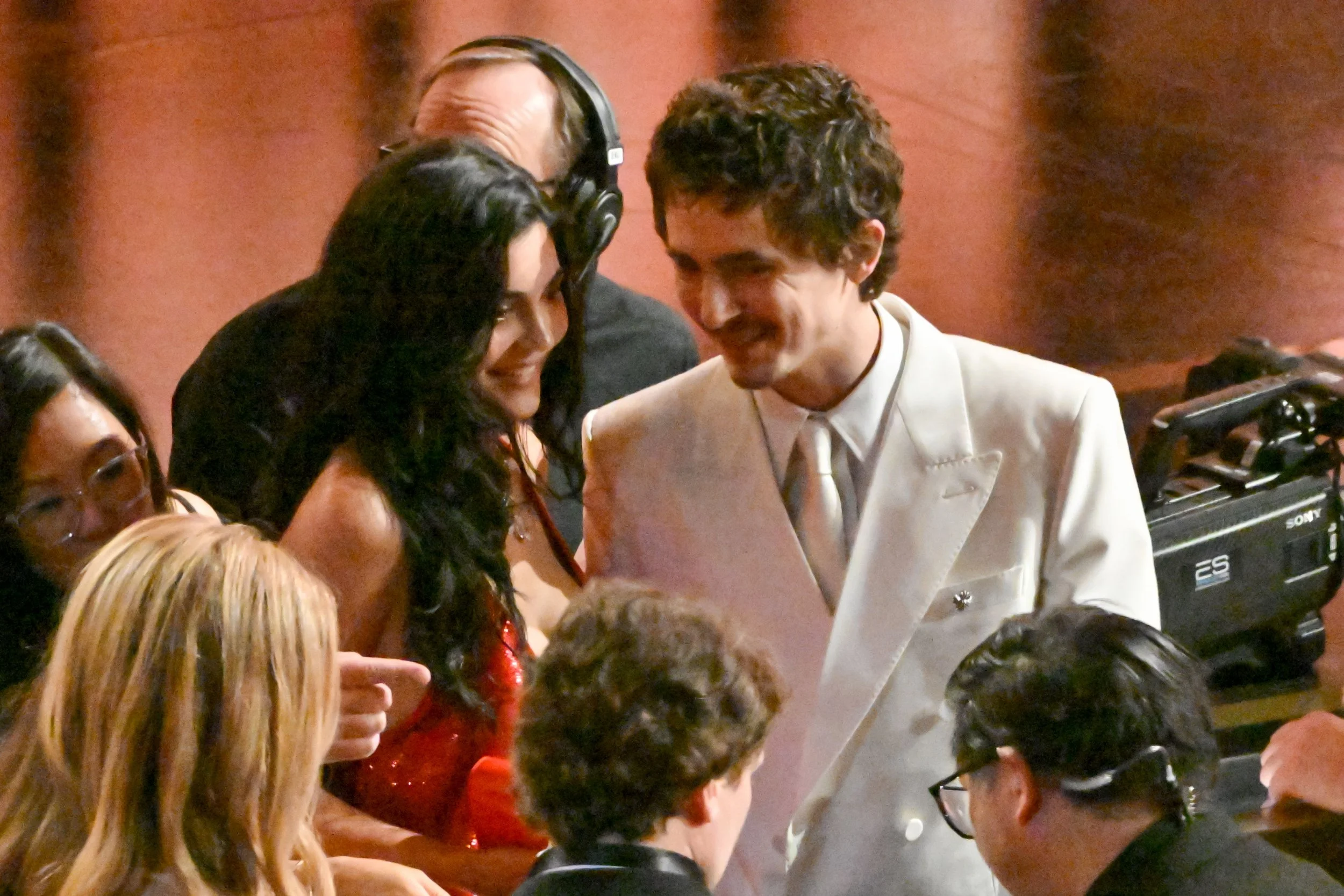 Mandatory Credit: Photo by Rob Latour/Shutterstock (16737635a) (L-R) Kylie Jenner and Timoth?e Chalamet 98th Annual Academy Awards, Show, Los Angeles, California, USA - 15 Mar 2026