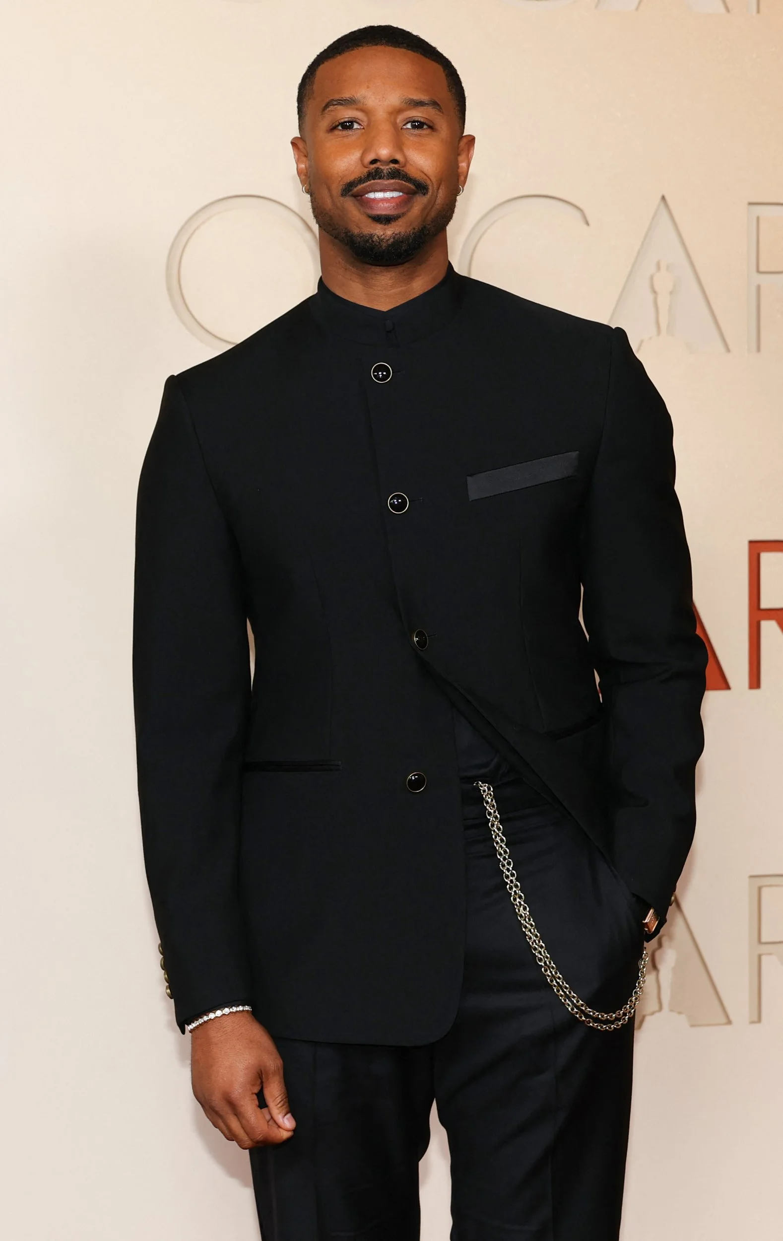US actor Michael B. Jordan attends the 98th Annual Academy Awards at the Dolby Theatre in Hollywood, California on March 15, 2026. (Photo by ANGELA WEISS / AFP via Getty Images)
